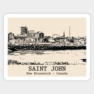 Saint John - New Brunswick Magnet
